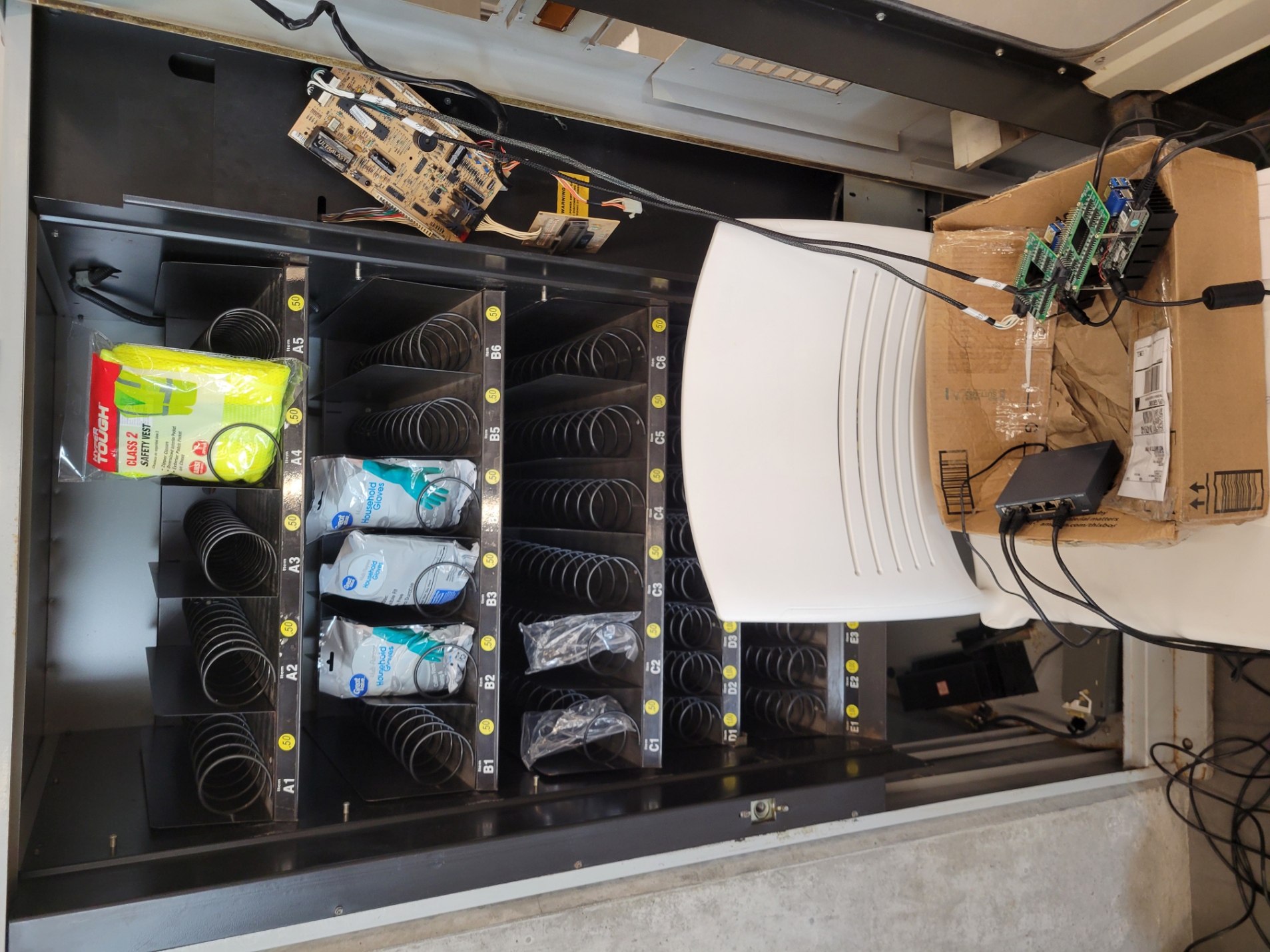 Two Avend SmartVend PPE Vending Machine Kits