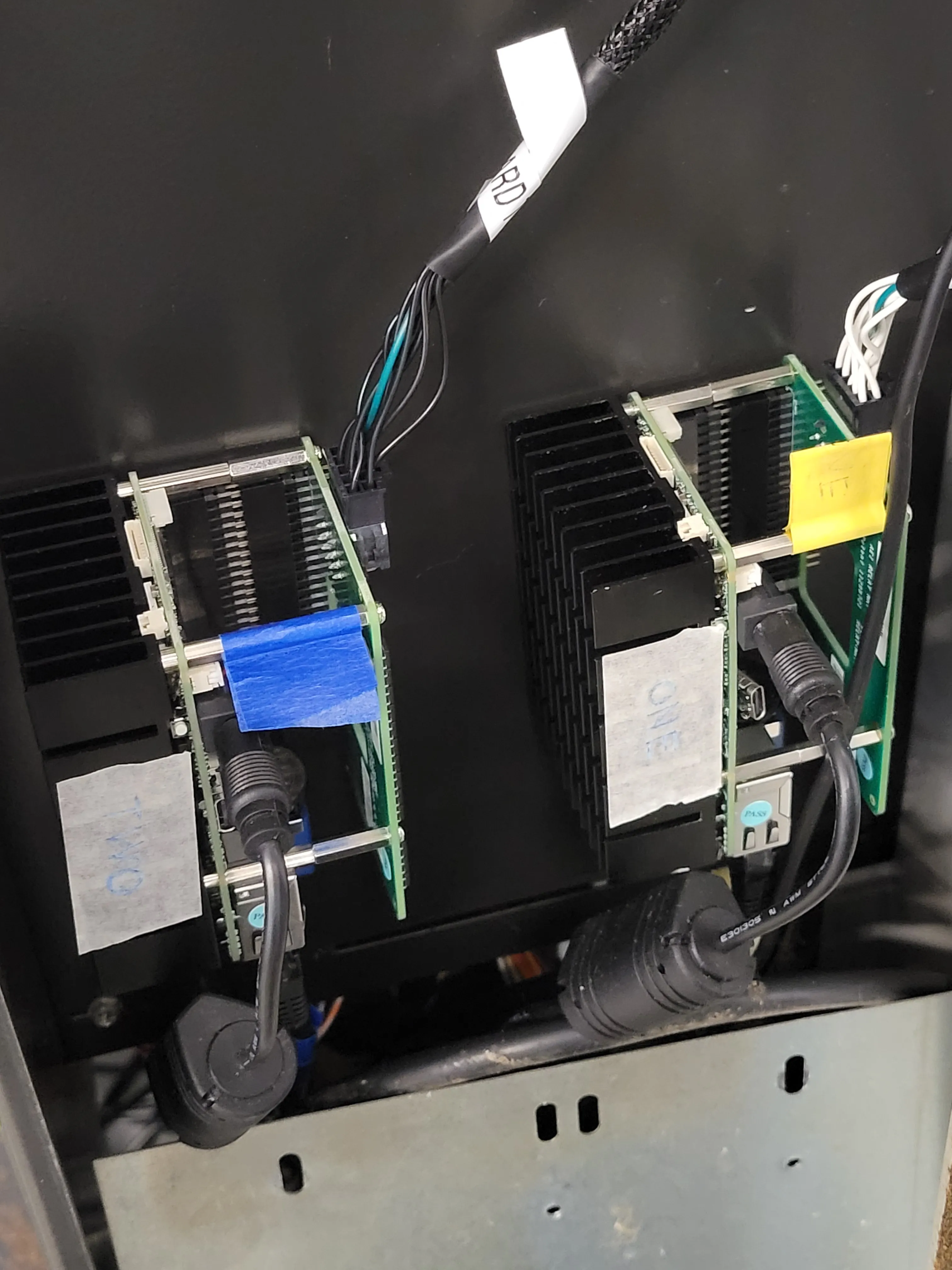 Two Avend SmartVend Kits Mounted