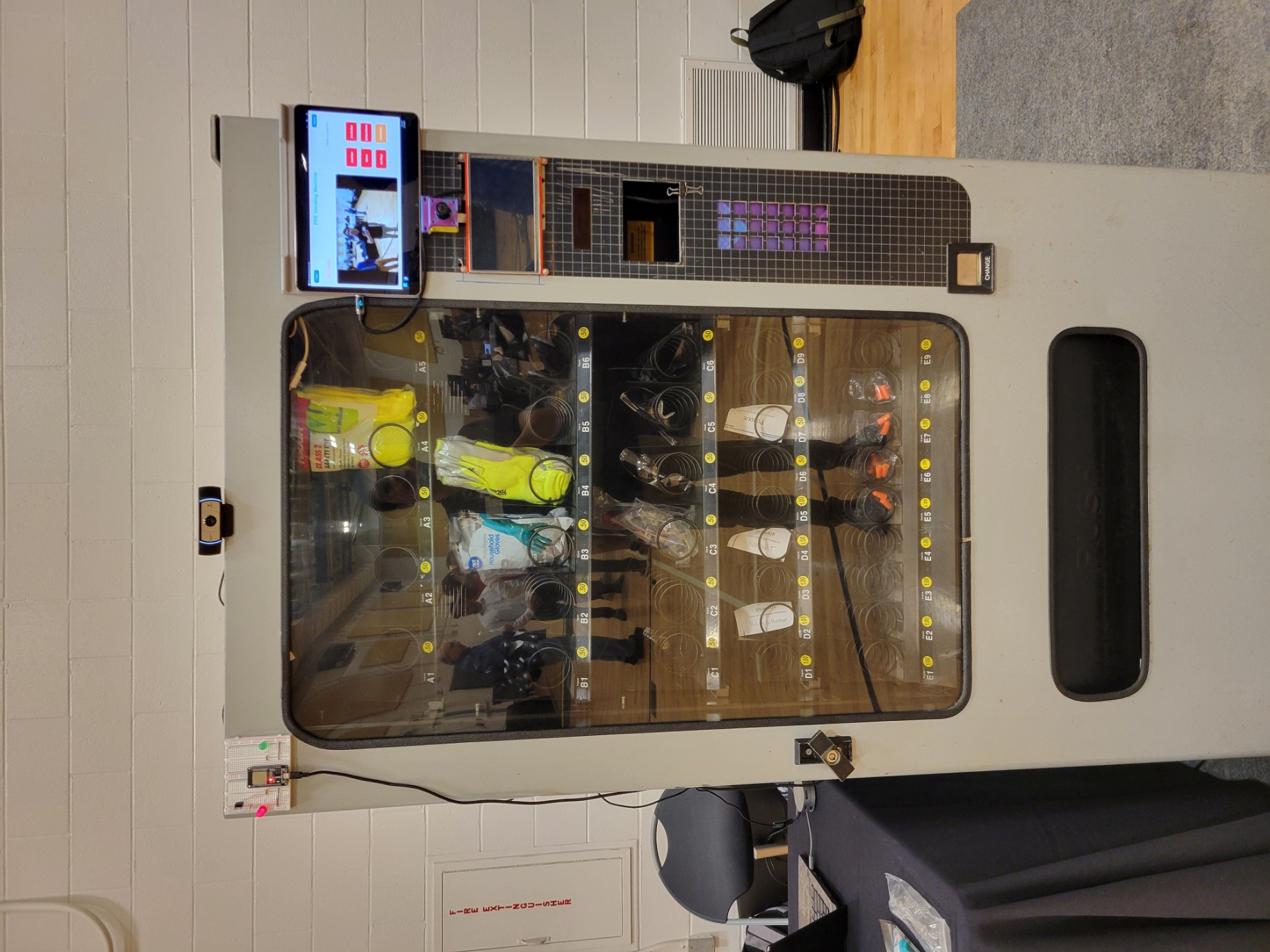 Completed Vending Machine