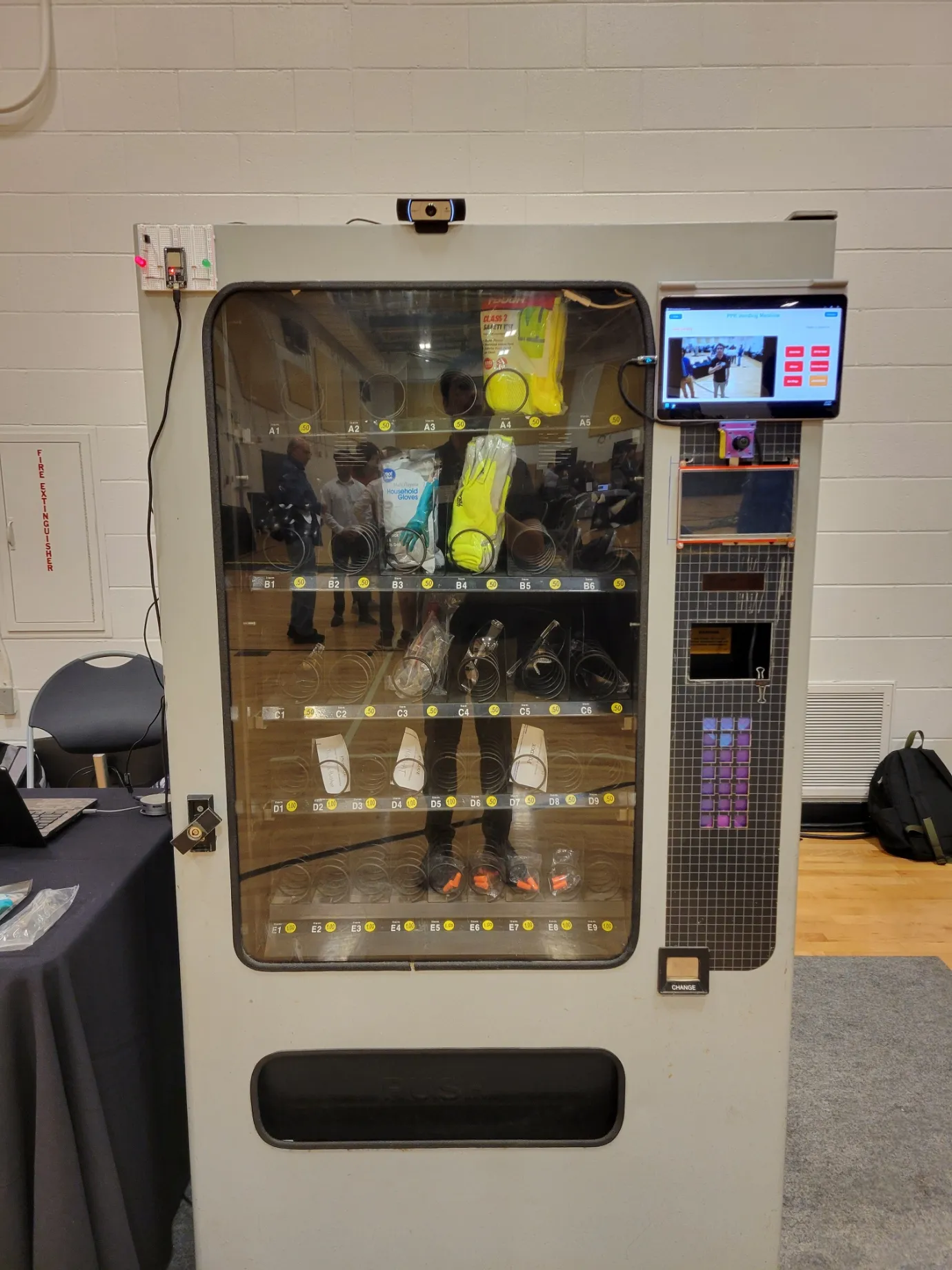Completed Vending Machine